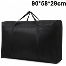 150L grands sacs de rangement pour couette à glissière, sac de rangement pliant pour vêtements avec poignée renforcée, sac de rangement sous le lit