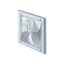Awenta - 150x150mm Wall Ventilation Grille Cover with Anti Insects Net 100mm Diameter