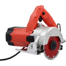 Cncest - 1580w Dry Tile Cutter Saw Electric Cutting Machine, Cutting Saw Blade Diameter 110mm, Aperture 20mm, Blade Cut Floor Wall Heavy Duty, 0-34mm