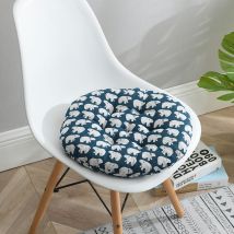 15.8x15.8 inch round seat cushion, indoor outdoor sofa chair cushion cushion, polar bear