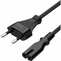Beijiyi - 1.5M Câble d'alimentation du Chargeur 2 Prong pour Microsoft Surface Go/Laptop/Book,Surface Pro 1/2/3/4/5/6/7/X,HP Envy,Canon Pixma ...