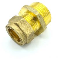 Conex - 15mm x G3/4 Male Coupler Adaptor Brass Compression Fittings