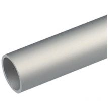 15PZ profilo per fai da te tipo tondo mm 12 x 1 - mt 2 colore argento