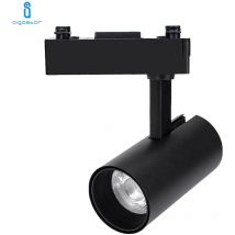 15W 6500K cob led spot réglable pour piste triphasée
