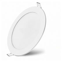 15W led Panel Einbaustrahler Spot Einbauleuchte Ø19.8 Kaltweiß 6500K 1280 Lumen Deckenleuchte Rund