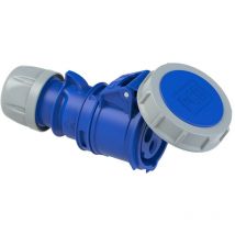 16 a IP67 classe 240 v 2P+E ceeform support de câble bleu femelle 3 pôles pce (2132-6)