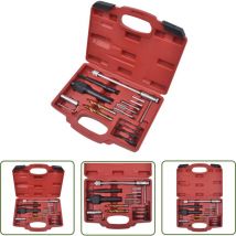 16-teiliges Glühkerzen-Ausbauwerkzeug - Glühkerzen Ausbau Set - Glühkerzen Entfernen - Motorreparatur - Werkstatt Tools - Auto Werkzeug