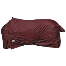 140 cm, Bleu marine: Couverture de paddock imperméable avec rembourrage en tissu résistant à la déchirure de 300 g 600 deniers