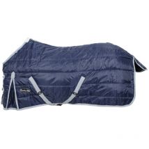 115 cm, Rouge: 420D Couverture matelassée classique pour box à chevaux 350g de tissu respirant avec couette