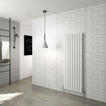 Biubiubath - White Flat Panel Radiator 1600x544mm Single Radiators