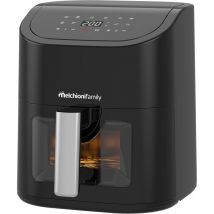Melchioni - 1600W Heißluftfritteuse 5,2 Liter ,mit Transparentem Fenster Air Fryer