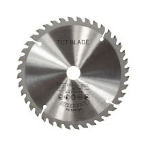 165mm tct Lame de scie circulaire Disque de coupe rotative en argent pour la coupe du bois 40 dents- Trimec