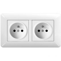 16a Doppelsteckdose Unterputz – 240v Wandsteckdose Für Zuhause & Büro