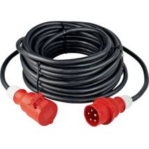 As Schwabe 61027 Alimentazione Prolunga 32 a Nero 10.00 m H07RN-F 5G 4 mm²