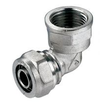 16mm x 1/2 Inch Female pex Compression Elbow Pipe Connector
