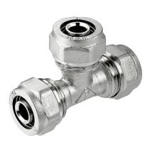 16x16x16mm pex Compression Fittings Tee