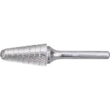 York - 5 x 12.7MM Conical 14 Carbide Rotary Burr Cut 9 Chipbreaker (3MM Shank)