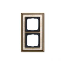 1722-846 cadre de finition en laiton antique blanc ivoire Busch 2CKA001754A4664