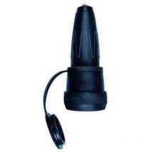 173051 Schutzkontaktkupplung Gummi 250 v Schwarz IP44 - Merten
