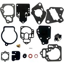 18-7212 Kit de reconstruction de carburateur pour Mercury Mariner Outboards 6 8 9.9 10 15 20 25 HP 2cyl Boat Motor Parts Replacement 1395-97611