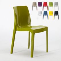 Lot de 18 Chaises Ice Grand Soleil polypropylène restaurant promo offre - Vert