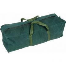 Toolzone - 18 heavy duty canvas tool bag zipped holdall tote caddy storage bag box new