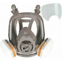 Dewdat - 18 in 1 Face Shield, Reusable Respirator, Gas Mask, Gas Vapor Dust Mask for Welding Graffiti Sanding and Polishing