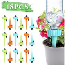 Coavas - 18 Pièces Irrigation Goutte à Goutte Kit, Goutte à Goutte Bouteille, Kit Automatiques D'arrosage Système Réglable vannes Arroseurs pour