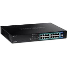Switch Di Rete Trendnet Tpe-tg182 Con 18 Porte Gigabit Poe+ E Supporto Per Rete Di Alta Velocit