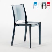 18 B-Side Grand Soleil Stühle für transparente Bar Stock Angebot - Transparent Schwarz Anthrazit