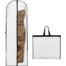 180 X 60 Cm Großer, Atmungsaktiver Und Faltbarer Kleidersack Zum Schutz Von Brautkleidern Und Anzügen