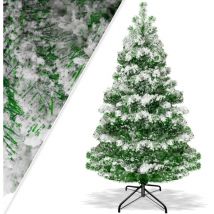 Kesser - Sapin de Noël artificiel Sapin noble moulage par injection pe 210cm (neige)
