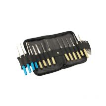 Insma - 18Pcs Outil de serrurier Ouvre-porte Clé Dimple Lock Pick Tools Combinaison daniu Jmax