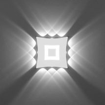 Linghhang - 18W Modern led Wall Lamp Waterproof Wall Sconce IP65 Aluminum led Wall Lamp Indoor Outdoor for Living Room Bedroom Bathroom