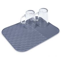 Gray dish mat - drying rack for dishes easy to clean 55425071 55425071 55425071 55425071 55425071