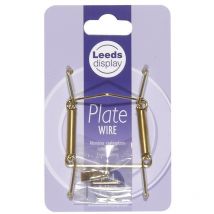 19 à 25 cm : Crochet laiton pour assiette