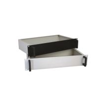 19-Inch Rack Mount Case RS PRO 3U, Dimensions 133 x 483 x 350mm Naturel ( Prix pour 1 )