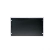 Rs Pro - Panneau avant 12U, 483 x 399.2mm, Gris ( Prix pour 1 )