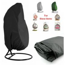 (190115cm Noir)Housse de Chaise Suspendue,Couverture de Chaise Suspendue,Housse de Protection Fauteuil Suspendu,Housse de Fauteuil