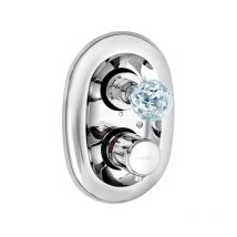 Kludi Adlon - Mitigeur de douche thermostatique encastré, chrome 5172005G5