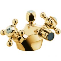 Kludi - Adlon - Mitigeur de bidet avec vidage 1 1/4, doré 512114520