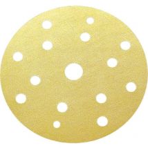 Sia Abrasives 1944 Siaone Discs 150mm P60 15-Hole Gold-Yellow (Pack of 50)