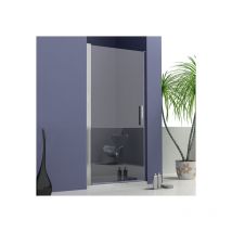 80x185cm Nischentür Duschabtrennung Nano Glas,mit Duschtasse 80x80cm