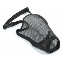 Ancol - Nylon Mesh Dog Muzzle Black Size 2 - 30452