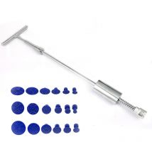 Linghhang - 19pcs Kit Debosselage Marteau Coulissant, Debosselage Caravane, Paintless Débosselage Réparation de Bosses de Voiture sans Peinture Outil