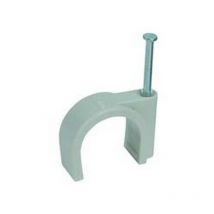 1CF graffette fissacavo grigie - MM.20 CONF.50 pezzi
