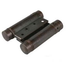 1COPPIA cerniere a molla tipo 'bommer' acciaio bronzato ART.108 - MM.75