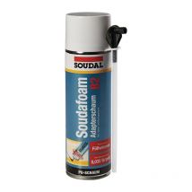 Soudal - 106179 1K-Montageschaum soudafoam 500 ml B2 champagner mit Einweghandschu