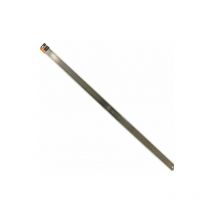 Toolzone - 1m Aluminium Ruler Rust Resistant Stainless Steel Metric & Imperial