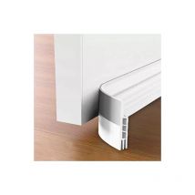 Qiyao - 1M Blanc Joint de Fenetre Isolant Phonique Boudin Porte,Bande Etancheite Anti Poussiere pour Fenetre en Mousse pu Autocollante,Anti Bruit